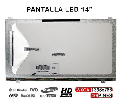 Pantalla Led De 14" Para Portátil Ltn140At21 Ltn140At21-804 Ltn140At21-803
