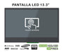 Pantalla Con Táctil De 13.3" Para Portátil Lenovo Yoga 720-13Ikb Fhd M133Nwf4 R0