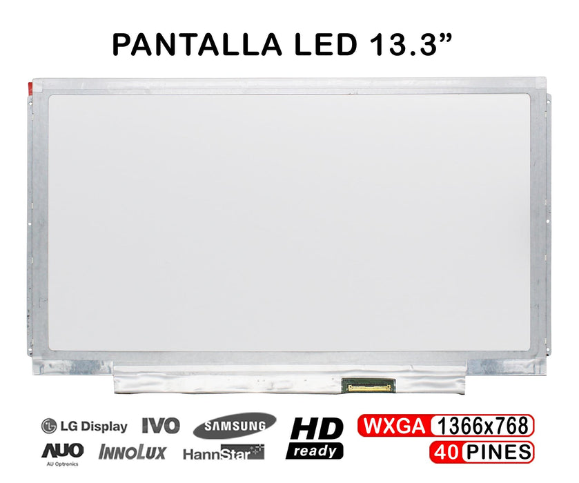 Pantalla Led De 13.3" Para Portátil Ltn133At30
