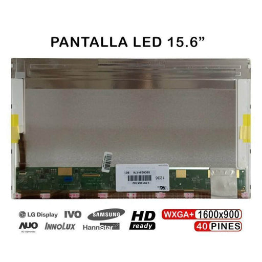 Pantalla Led De 15.6" Para Portátil Ltn156Kt02 Lp156Wd1 Tld1 Tlm1 B156Rw01