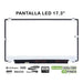 Pantalla Led De 17.3" Para Portátil Ltn173Hl01