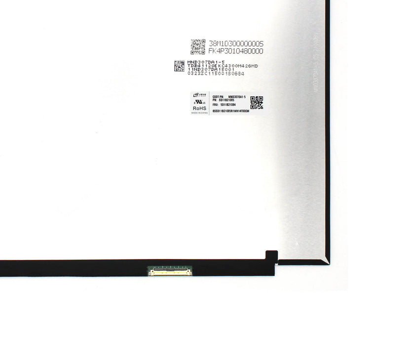 Pantalla Led De 13.3" Para Portátil Mnd307Da1-5 40 Pines