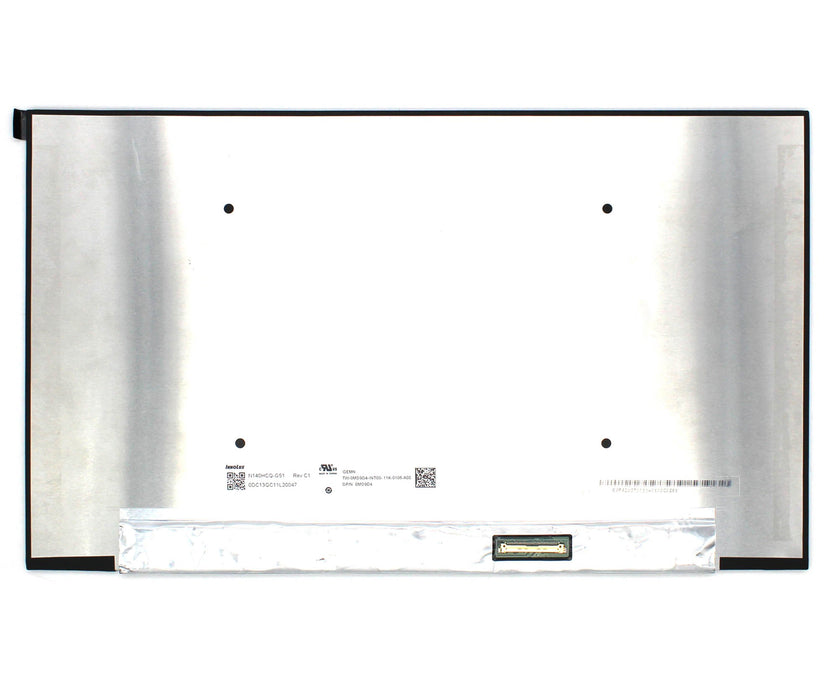 Pantalla Led De 14" Para Portátil N140Hcq-G51 Rev.C1