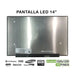 Pantalla Led De 14" Para Portátil N140Jca-Ell