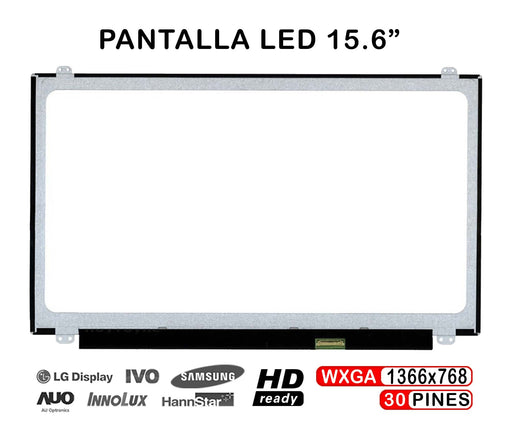 Pantalla Led De 15.6" Para Portátil Nt156Whm-N32 V8.0