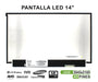 Pantalla Led De 14" Para Portátil Nv140Qum-N61 40 Pines 4K