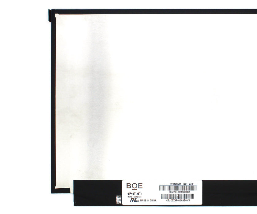 Pantalla Led De 14" Para Portátil Nv140Qum-N61 40 Pines 4K