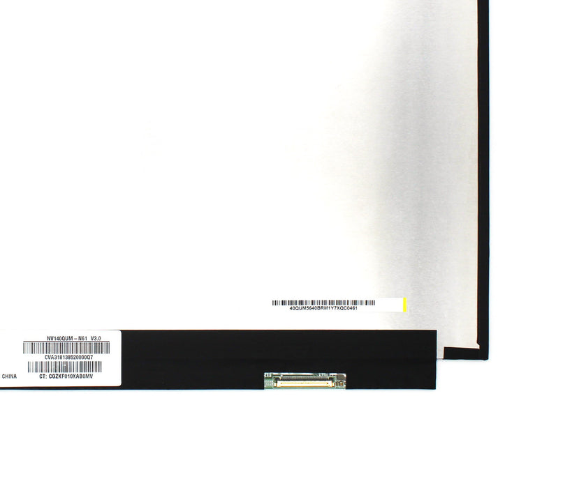 Pantalla Led De 14" Para Portátil Nv140Qum-N61 40 Pines 4K