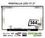 Pantalla Led De 17.3" Para Portátil B173Han04.0 144Hz Fhd 40 Pines