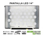 Pantalla Led De 14" Para Portátil P140Zka-Bz1 30 Pines 2K
