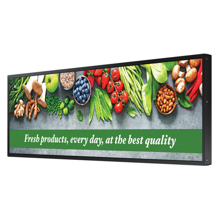 Pantalla Samsung Lh37shcebgbxen  De Señalización Diseño Panorámico 94 Cm (37") Lcd Wifi 700 Cd / M² Negro Tizen 7.0 24/7 Samsung Lh37shcebgbxen  De Señalización Diseño Panorámico 94 Cm (37") Lcd Wifi 700 Cd / M² Negro Tizen 7.0 24/7