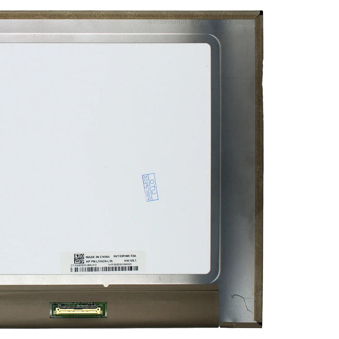 Pantalla Led Táctil De 13.3" Para Portátil Nv133Fhm-T0A 40 Pines