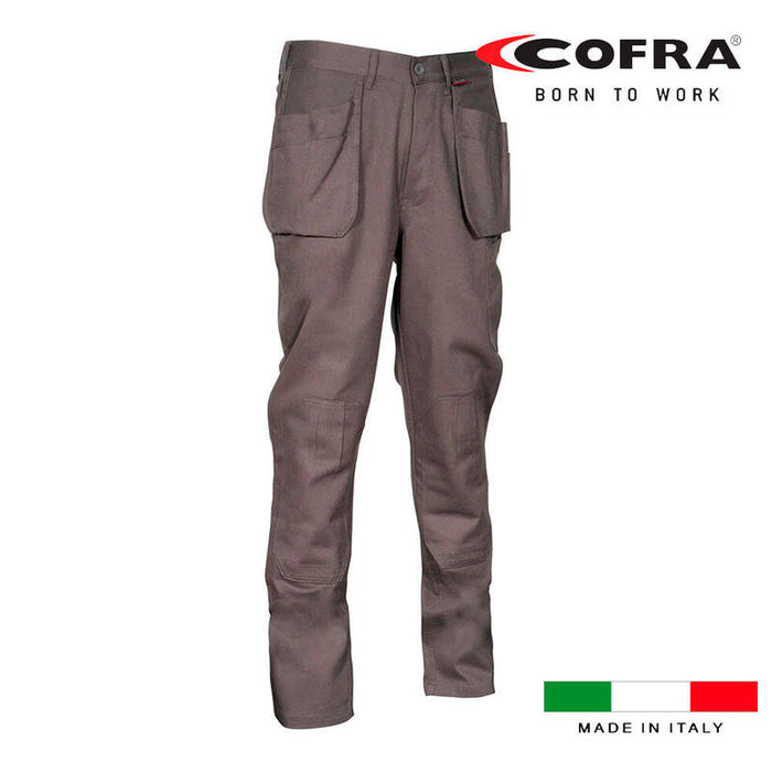 Pantalón De Trabajo Zimbabwe Antracita Talla Xxl T54 Cofra