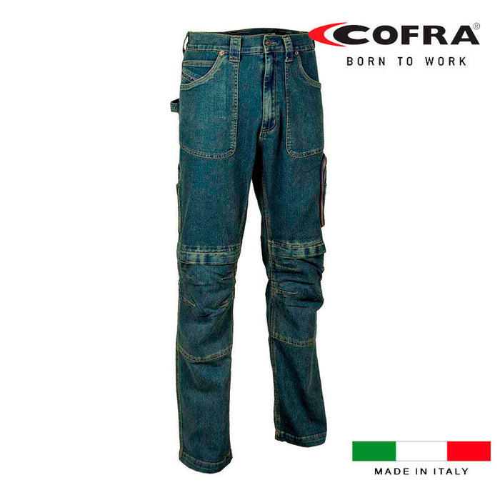 Pantalon Dortmund Azul Marino Cofra Talla 56
