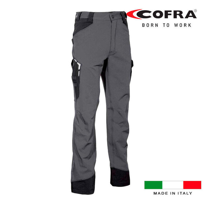Pantalon Hagfors Gris Oscuro Negro Cofra Talla 42