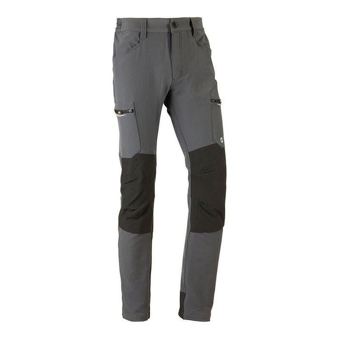 Pantalón Multibolsillo Elástico Dynamic Gris, Talla Xl