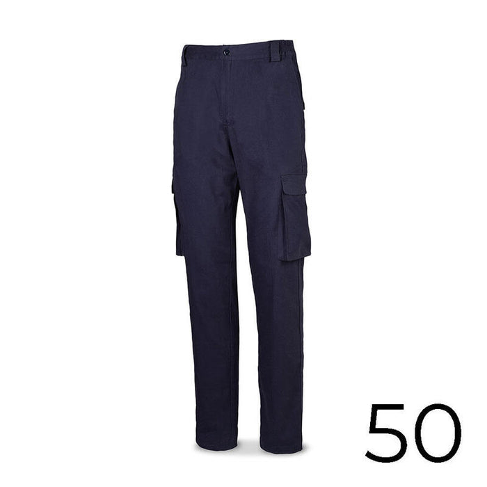 Pantalón Strech 98% Algodon 2% Elastano 240g. Azul Marino Talla 50 588pbsam/50 Marca