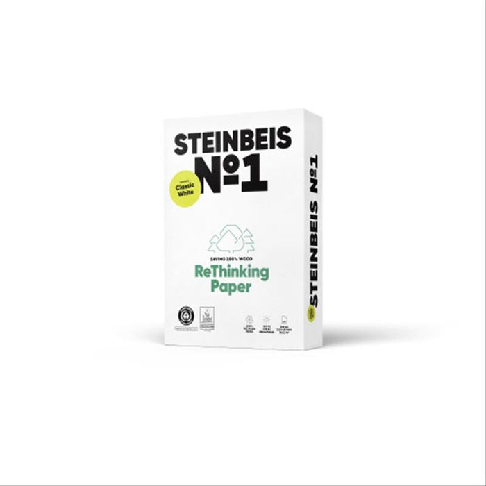 Papel Din A4 Reciclado 80 Gr. -Caja 5 Uds- ( Maximo 20 Cajas Por Cliente)