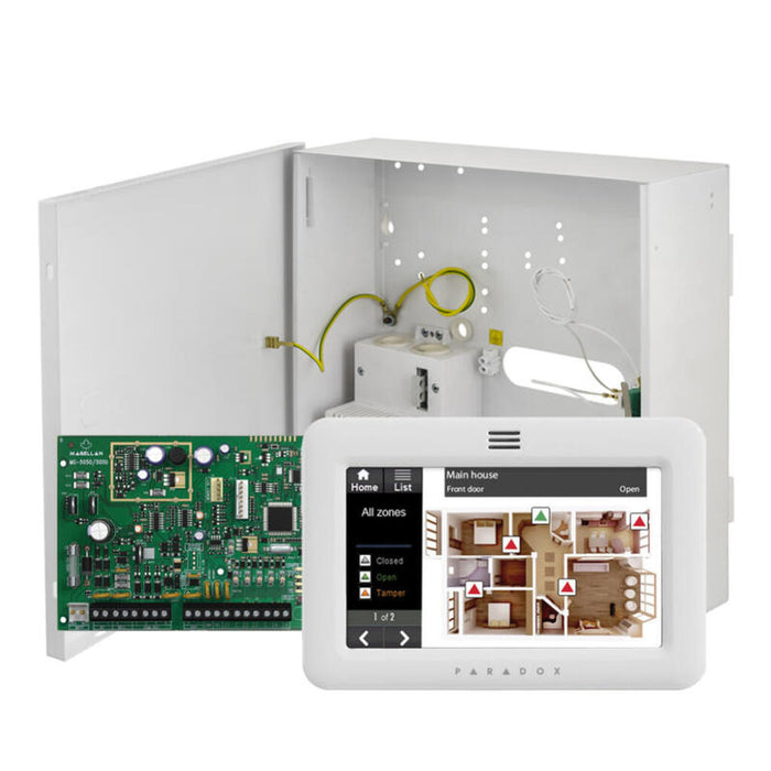 Paradox Kitmg-08+ Kit Compuesto Por: 1ud Mg5050+ + 1ud Caja-G + 1ud Tm50-White. Grado2