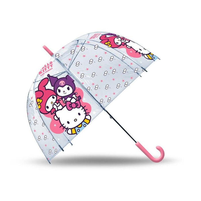 Parasolka Przezroczysta Manualna Hello Kitty