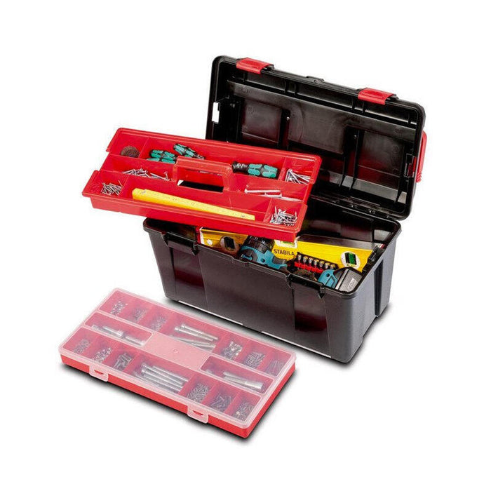 Parat 5811000391 Pieza Pequeña Y Caja De Herramientas Polipropileno Negro, Rojo