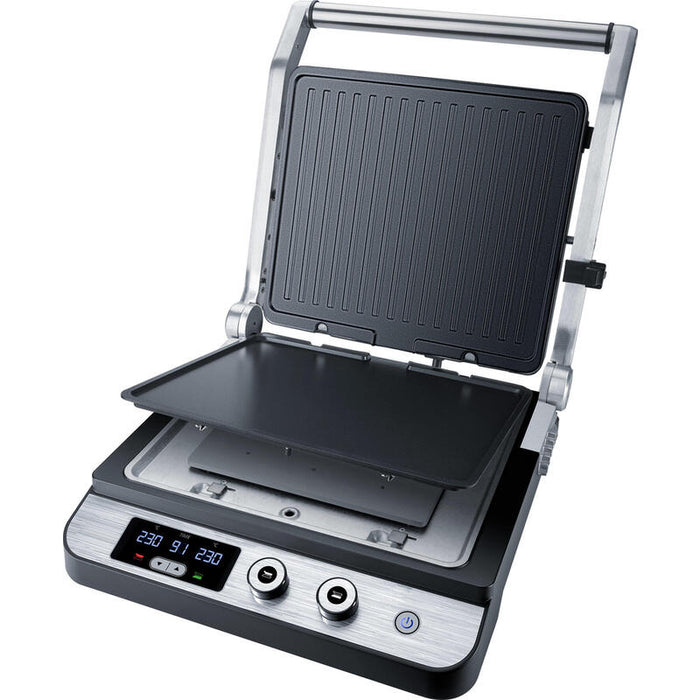 Parrilla De Contacto Steba Fg 120 Plateada, 1.800 W Fg 120