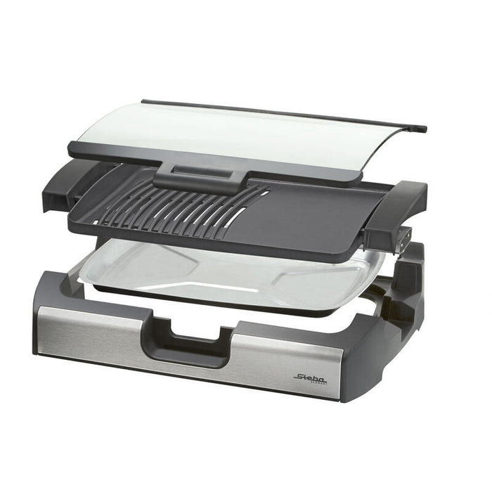 Parrilla Eléctrica De Mesa Steba Bbq Vg 200 Nrgra   06-49-00
