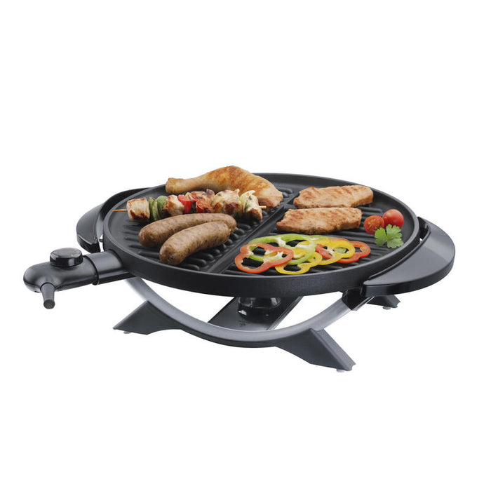 Parrilla Eléctrica Steba Vg 250 Negra, 1.800 Vatios 062500