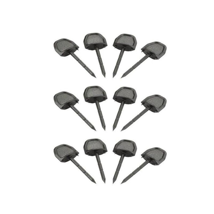 Pasadores De Montaje De Discos De Papel - 12 Piezas (B10015-B2) Negro