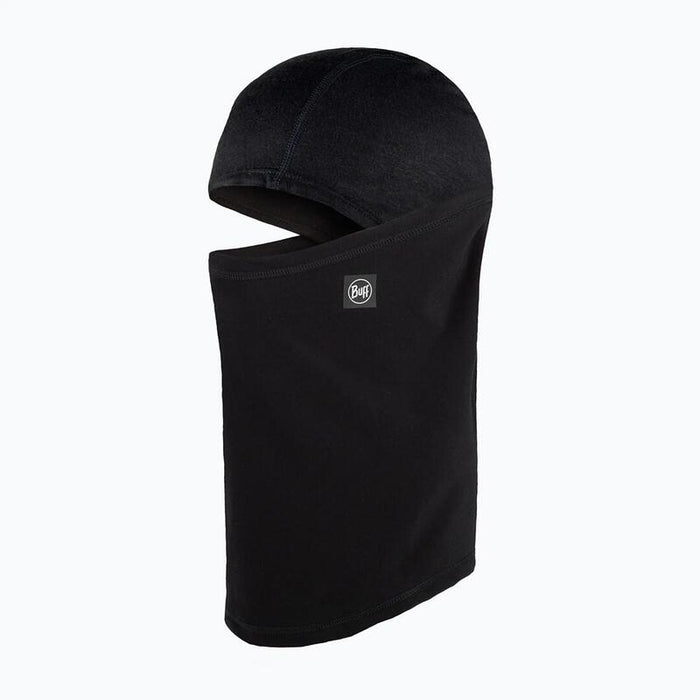 Pasamontañas Buff Tech Fleece Hinged Balaclava Solid, Negro