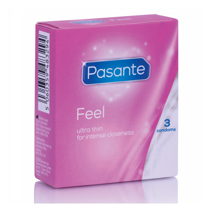 Pasante Preservativos Sensitive Ultrafino 3 Unidades