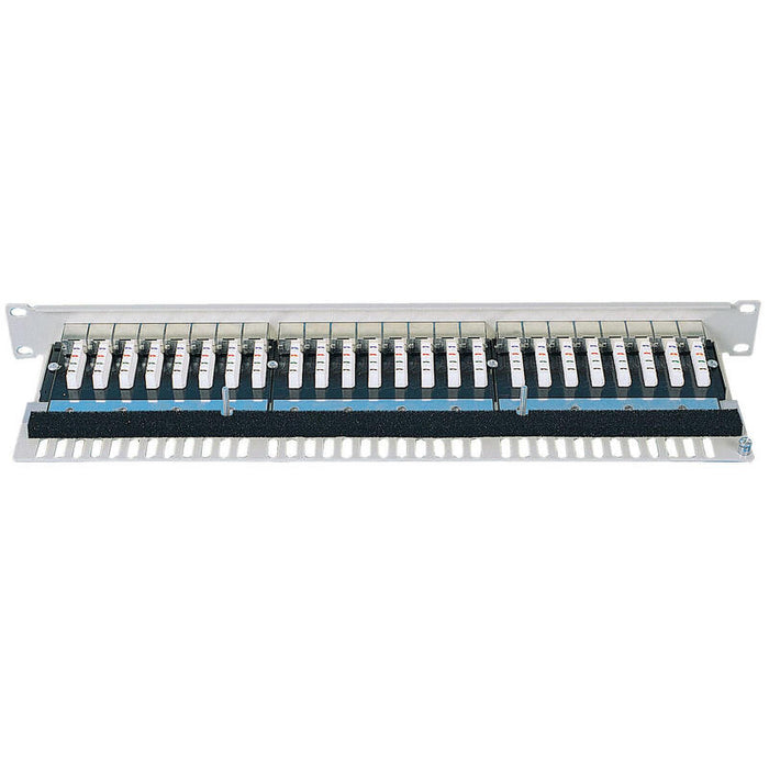 Patchpanel Intellinet, 19 ", Cat5e, 24 Puertos, Ftp, 1u, Gris