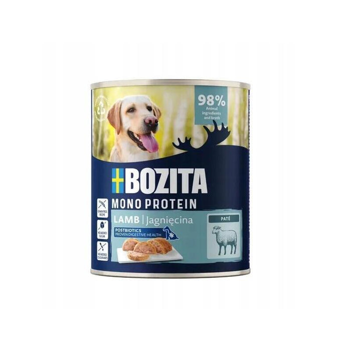 Paté De Cordero Para Perro Bozita 800g