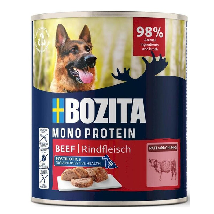 Paté De Perro De Carne De Res Bozita 800g