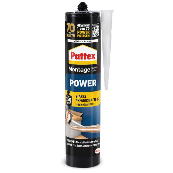 Pattex Montage Power Kleber, Kartusche Con 370g