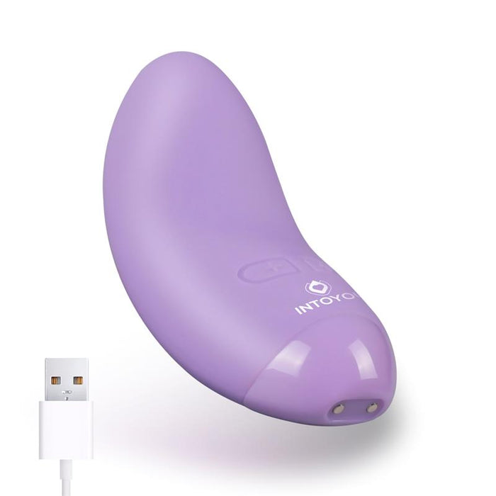 Patty Mini Masajeador Silicona Usb Púrpura