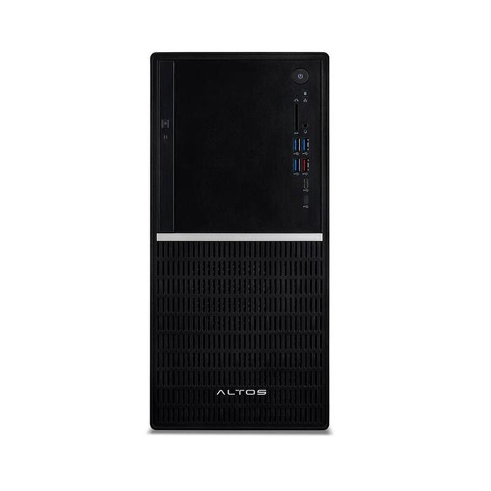 Pc Acer Altos P10 F9 Mt 1 X Core I7 I7-14700 / Hasta 5.4 Ghz Ram 16 Gb Ssd 1.024 Tb Uhd Graphics Ieee 802.11ax (Wi-Fi 6) Gigabit Ethernet Bluetooth 5.3 Win 11 Pro Monitor: Ninguno Negro