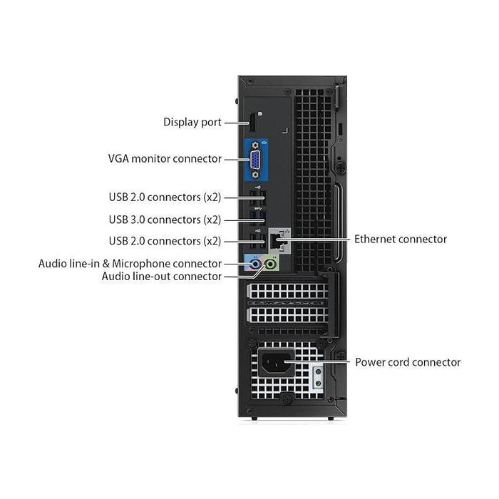 Pc Reacondicionado Dell Optiplex 9020 Ssf I5 4590 8gb 180gb Ssd Windows 10 Pro 1 Año De Garantia