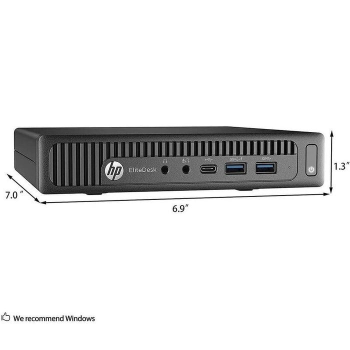 Pc Reacondicionado  Hp Elitedesk 800 G2 Mini I5-6400t 8gb 240gb Ssd Win 11 Pro Instalado 1 Año De Garantia
