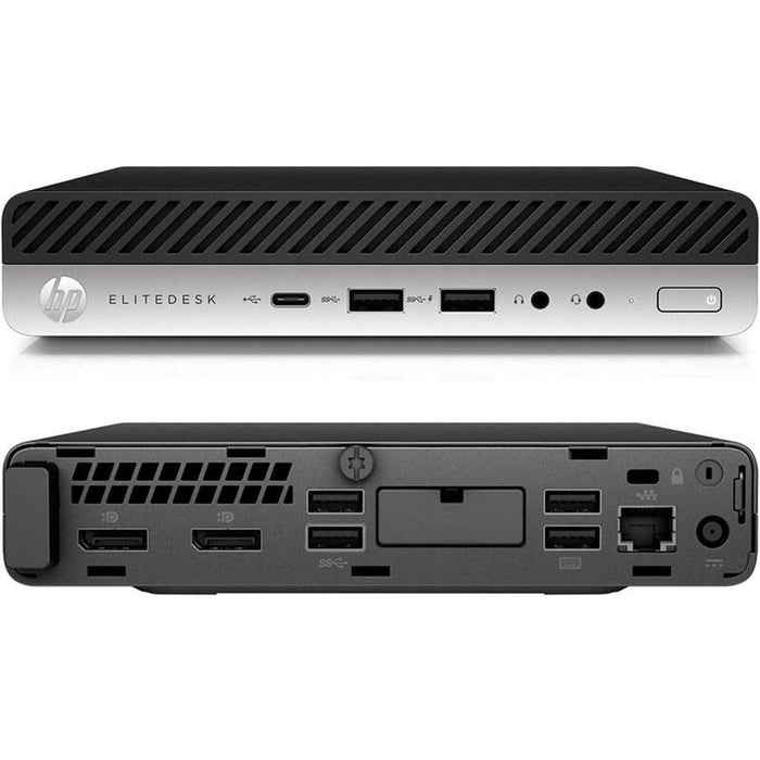 Pc Reacondicionado Hp Elitedesk 800 G5 Mini I5-9500t 8gb 2x4 Gb 256gb M.2  W11p Instalado 1 Año De Garantia