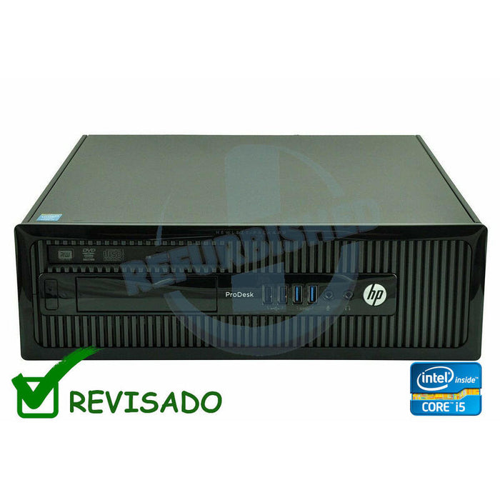 Pc Reacondicionado Hp Prodesk 400 G1 Sff I5-4130 8gb 480gb Ssd Dvd +/-R W11pro Instalado 1 Año De Garantia