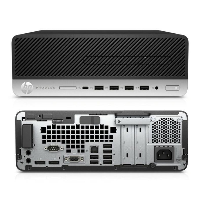 Pc Reacondicionado Hp Prodesk 600 G4 Sff Pentium Gold G5400 8gb  256gb Ssd W11p Instalado 1 Año De Garantia