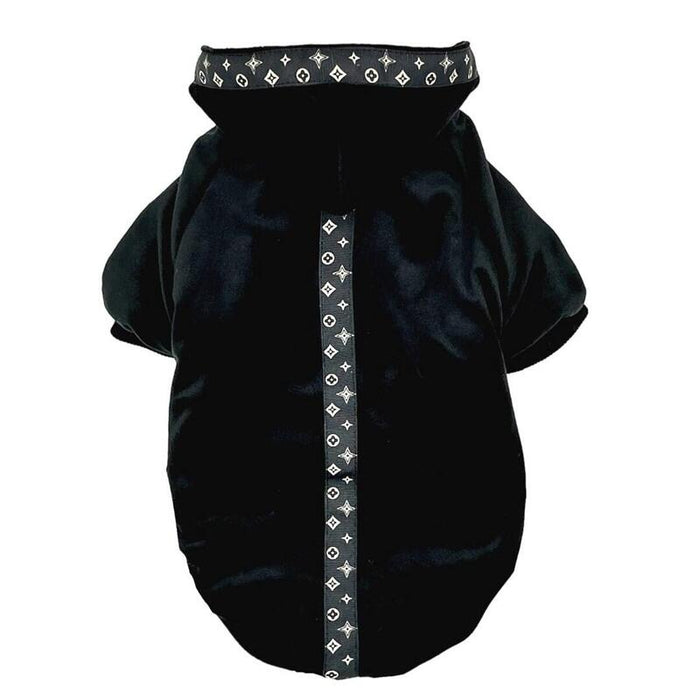 Pchelka Velvet Negro - Ropa Para Perros - Talla Xs