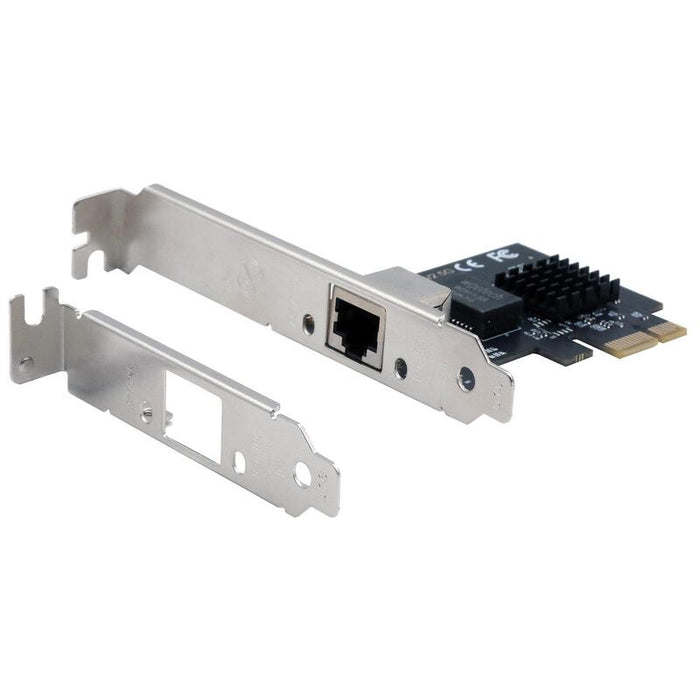 Pci Ethernet Karte 2 5gigabit 1-Port Inkl.Lowprofilebügel Realtek Rtl8125