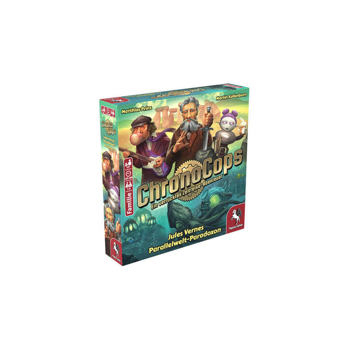 Pegasus Chronocops: La Paradoja Del Mundo Paralelo De Julio Verne, Juego De Mesa 18192g