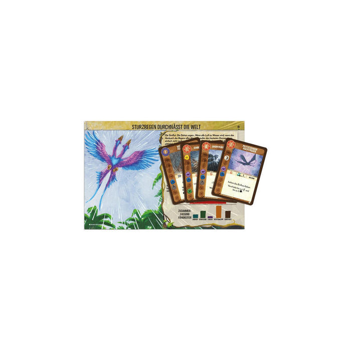 Pegasus Spirit Island: Torrencial Rain Drenches The World, Miniexpansión Del Juego De Mesa 90008g