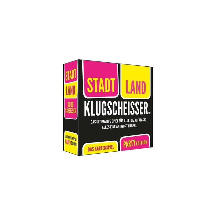 Pegasus Stadt Land Klugscheisser - El Juego De Cartas (Party Edition), Juego De Fiesta Kyl43042