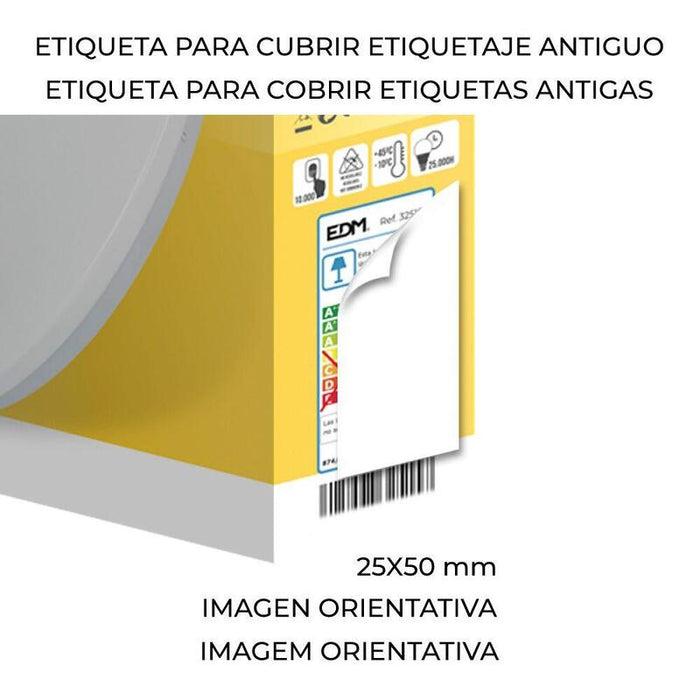 Pegatina Eficiencia Energética Para 34721