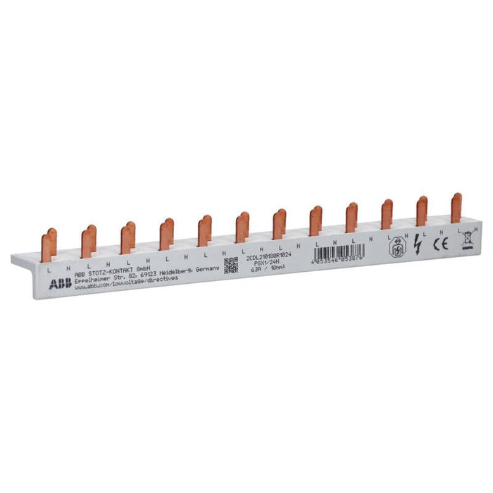 Peine De Conexión Flexline 1p+N Psx1 24n 24pins 12 Te 10qmm 2cdl210180r1024