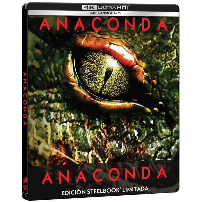 Pelicula Anaconda (4k Uhd) Edición Metálica Blu-Ray